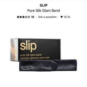 Slip silk glam band